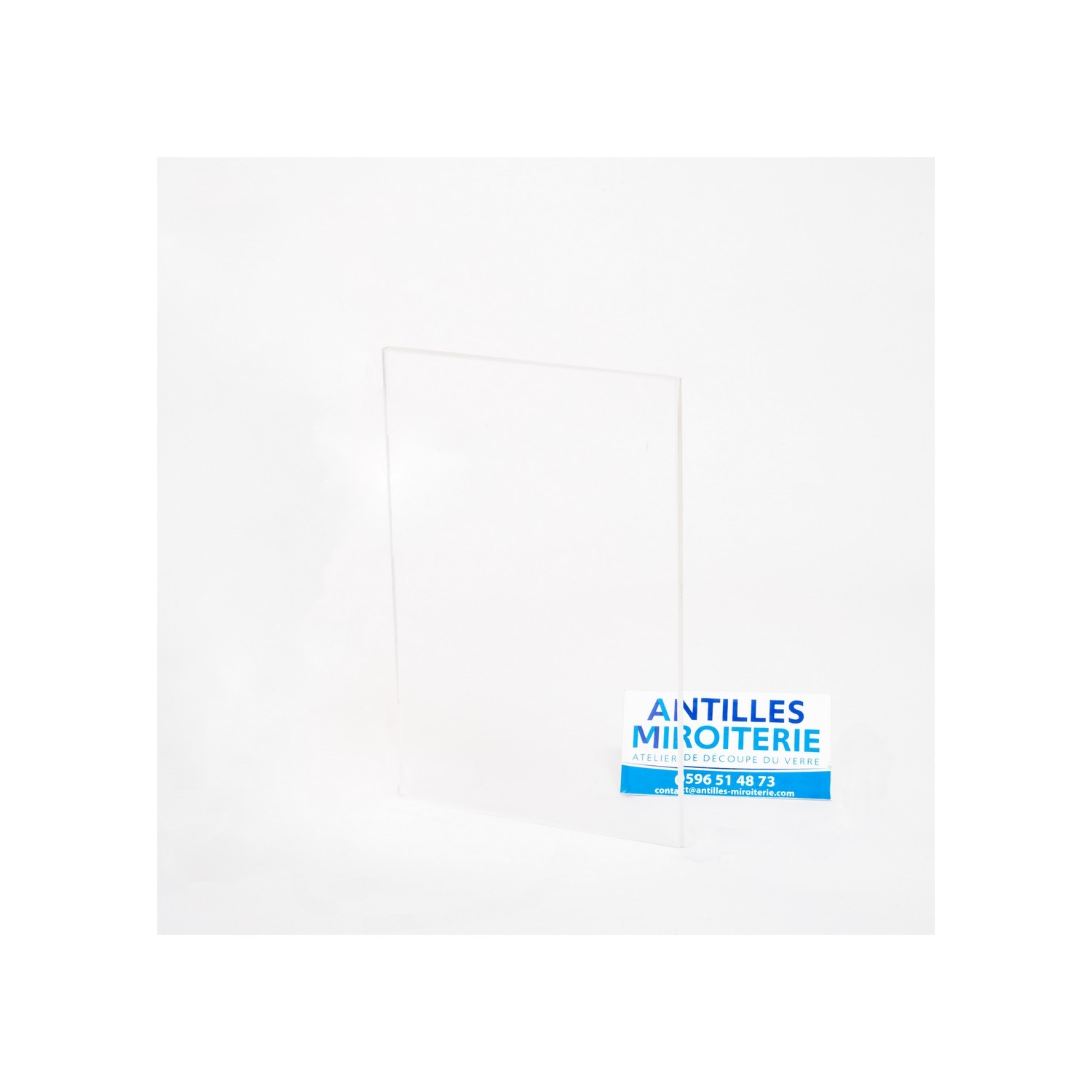 Plexiglas coulé transparent incolore épaisseur 3 mm