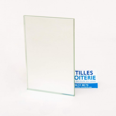 Miroir glace argentée claire 4mm sans film | Antilles Miroiterie